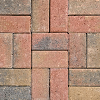 Bradstone Driveway Infilta Autumn 60mm Pack 8.08m²