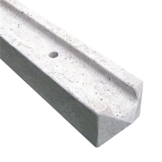 Concrete Slotted End Post