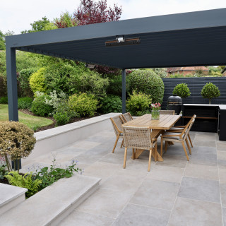 Country Supplies Desert Haze Limestone Tumbled Paving