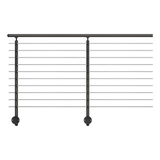 Prova 10 Anthracite Wall Mounted Extension Kit