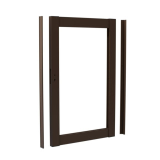 DuraPost Aluminium Gate Frame Brown