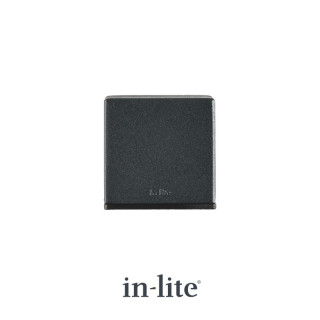 In-Lite CUBID Dark Grey Wall Light 50mm