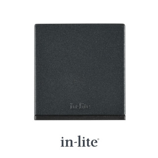 In-Lite BIG CUBID Dark Grey Wall Light 72mm