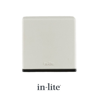 In-Lite BIG CUBID White Wall Light 72mm