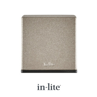 In-Lite BIG CUBID Rose Silver Wall Light 72mm