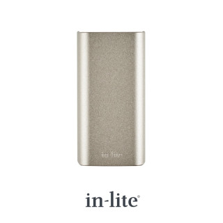 In-Lite ACE UP-DOWN Rose Silver Wall Light 120mm