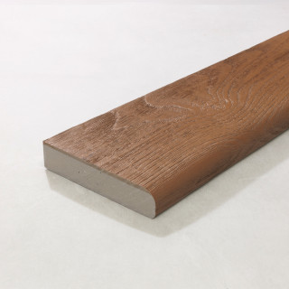 Millboard Coppered Oak Bullnose Board 150 x 32 x 3600mm
