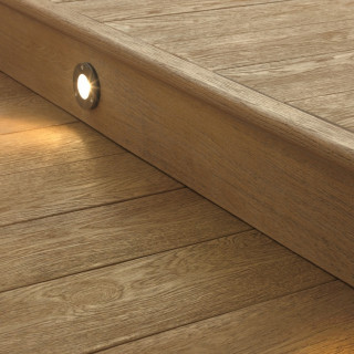 Millboard Enhanced Grain Golden Oak Fascia 146 x 16 x 3600mm
