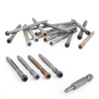 Trex Square Board Coloured Screws