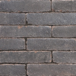 Vande Moortel Septim A Ebony (Unsanded Tumbled) Clay Paver