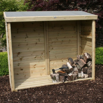 Hutton Enclosed Log Store