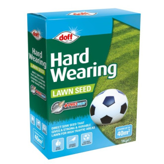 Doff Hard Wearing Lawn Seed 1kg