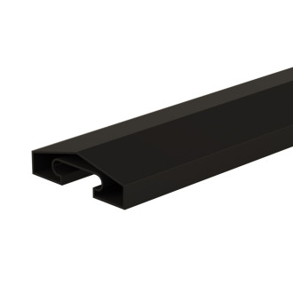 DuraPost Capping Rail Black 
