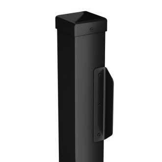 DuraPost Gate Stop Set Black