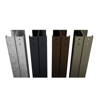 DuraPost Commercial Fence Post Olive Grey 