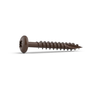 DuraPost Screws Pan Head Brown 