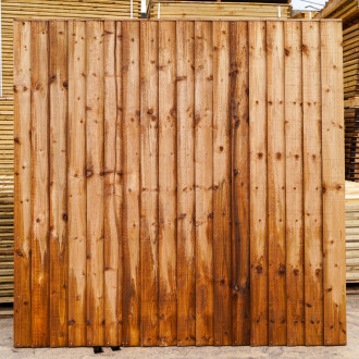 Closeboard Panel Brown 