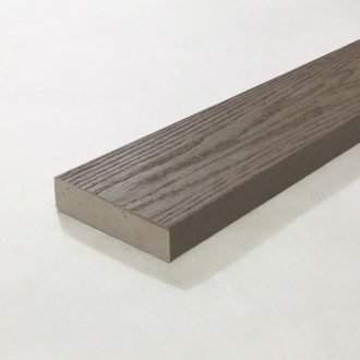 Millboard Enhanced Grain SB Ebony Grey Decking Board 126 x 32 x 3600mm