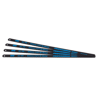 OX Pro Hacksaw Blades 300mm (Pack 4)