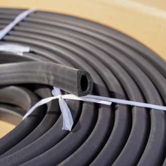 DuraPost Acoustic Rubber Seal Black 1m
