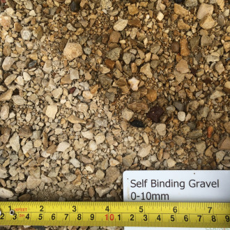 Self Binding Gravel 
