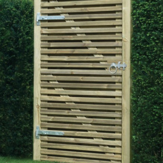 Superior Double Slatted Gate 180 x 90cm