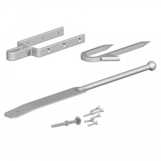 Spring Fastener Set with Staple Catch 24"