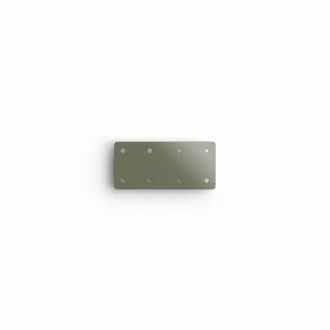 Sleeper Joining Plate Olive 170 x 80 x 2mm