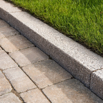 Tobermore Fusion Edge Silver 150 x 75 x 900mm