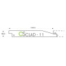 Cedar Cladding Profile 11