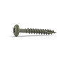 DuraPost Screws Pan Head Olive Grey