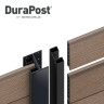 DuraPost Vista Composite Fencing Boards Teak Pack 4