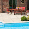Global Stone Grande Fawn Porcelain Paving 1000 x 1000mm Pack 24m²