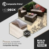 HD Deck Pro Champagne/Oyster Board 200 x 22.5 x 3600mm