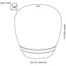 In-Lite BIG VOQUE Bollard Light 450mm