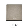 In-Lite BIG CUBID Rose Silver Wall Light 72mm