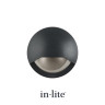 In-Lite BLINK Dark Grey Wall Light 100mm