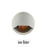 In-Lite BLINK White Wall Light 100mm