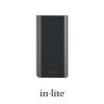 In-Lite ACE UP-DOWN Dark Grey Wall Light 120mm