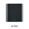 In-Lite ACE UP-DOWN 100-230v Dark Grey Wall Light 100mm