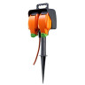 Master Plug Weatherproof Garden Spike 15m