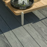 Millboard Enhanced Grain SB Brushed Basalt Decking Board 126 x 32 x 3600mm