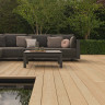 Millboard Enhanced Grain SB Ashwood Decking Board 126 x 32 x 3600mm