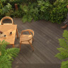 Millboard Enhanced Grain SB Ebony Grey Decking Board 126 x 32 x 3600mm