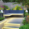 Millboard Smoked Oak & Driftwood Bullnose Board