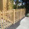Round Top Picket Fencing Smooth