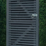 Superior Anthracite Double Slatted Gate 180 x 90cm