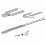 Spring Fastener Set with Staple Catch 24"
