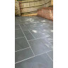 Global Stone Slate Collection Silver Green Paving