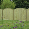 Tongue & Groove Arched Panel 180 x 180cm